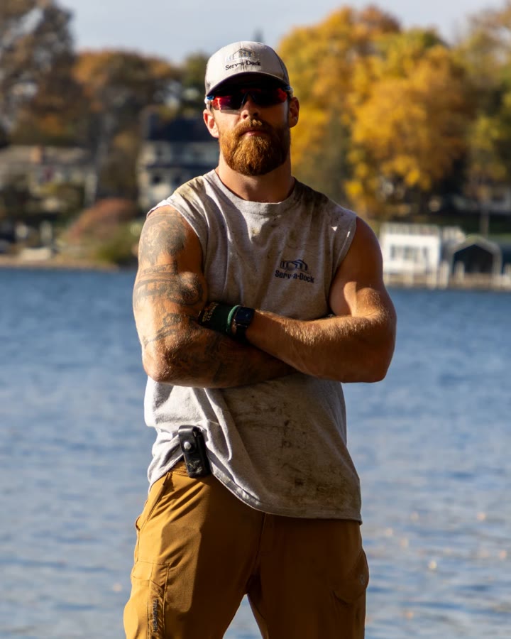 Carter Coughlin, owner of Serv-A-Dock